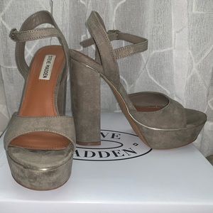Steve Madden heels. Used only once!